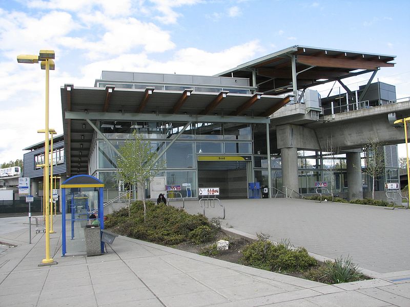 Braid SkyTrain station.