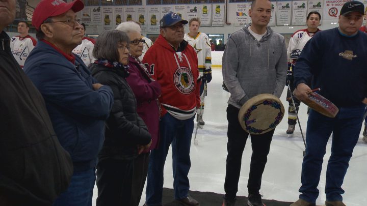 Nearly 30 teams from across Canada are in Saskatoon for the tournament, which showcases Aboriginal hockey talent.