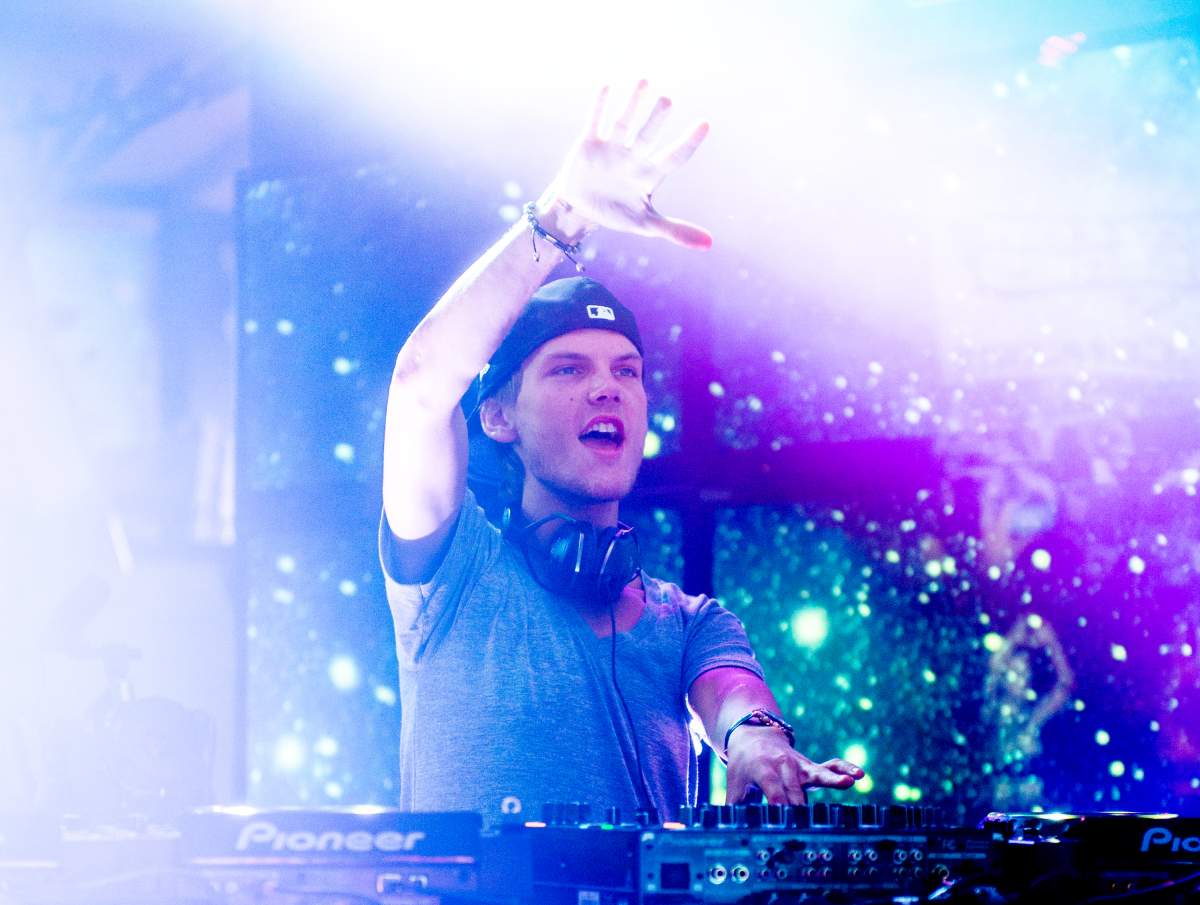 Avicii performs at the MLB Fan Cave on Oct. 1, 2013, in New York City.