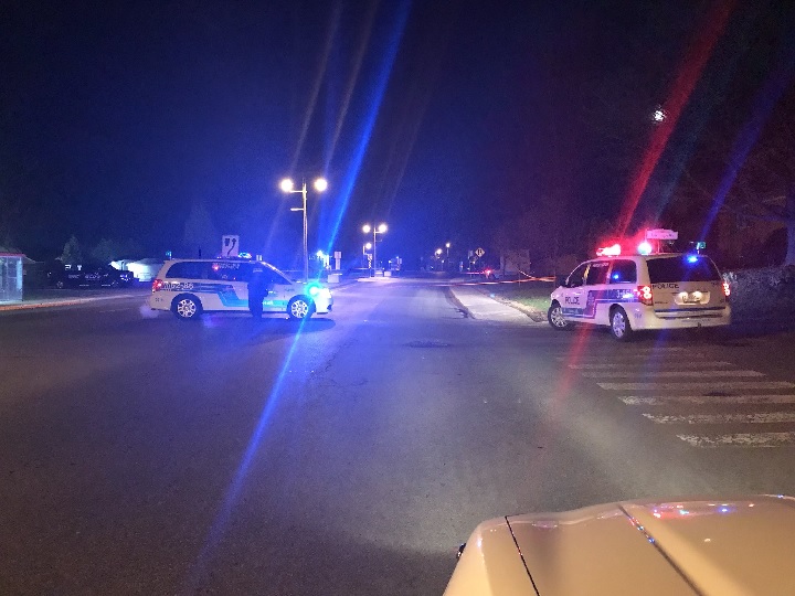 Cherrier Street was closed for several hours as police investigated an armed assault that sent a 20-year-old man to hopital in critical condition. Saturday, April 28, 2018.