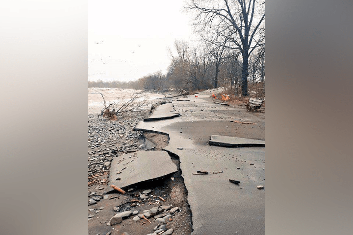 There's millions of dollars in new trail damage to be repaired along Hamilton's waterfront trails, following last weekend's ice storm.