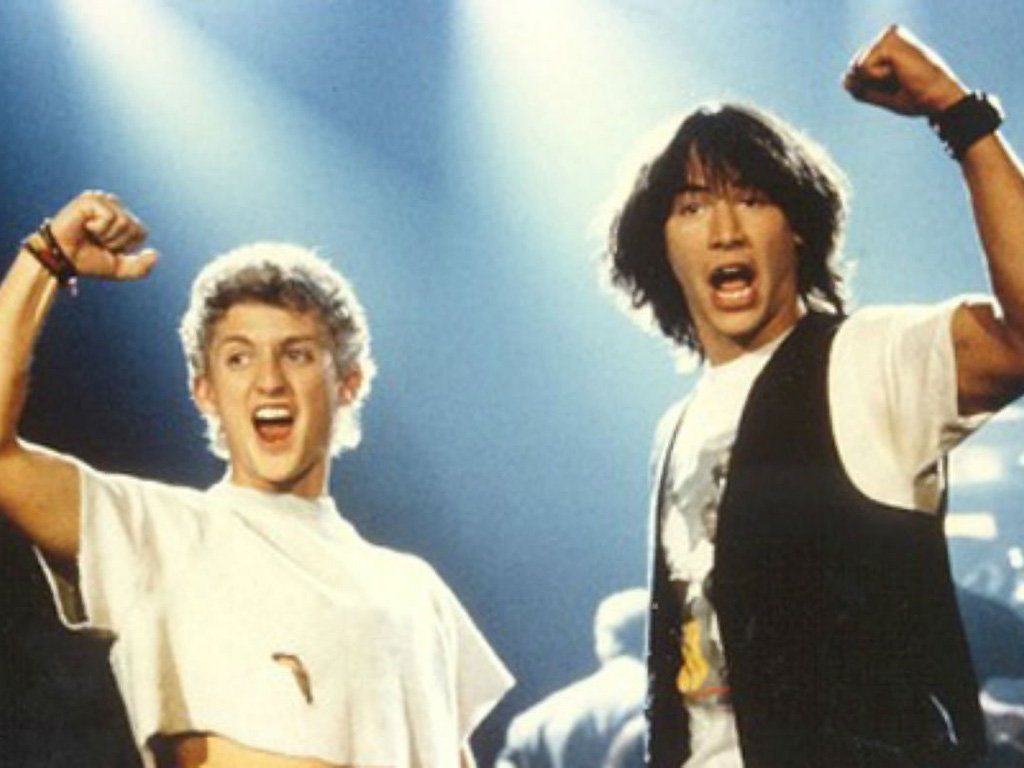 Alex Winter and Keanu Reeves star in 1989’s ‘Bill & Ted’s Excellent Adventure.’