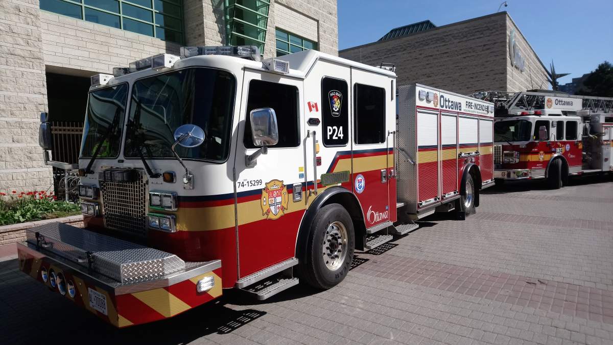Ottawa fire services had a busy long weekend as a total of five fires burned throughout the city.