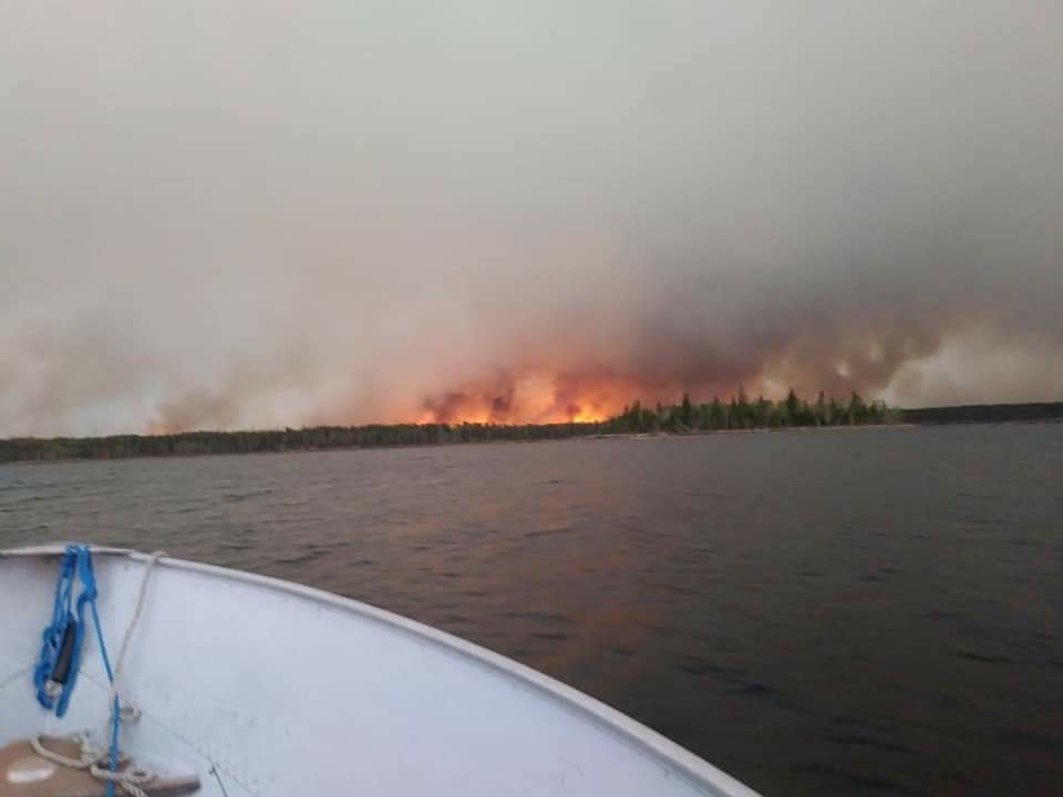 The province announced wildfires near the community of Ashern are considered under control.
