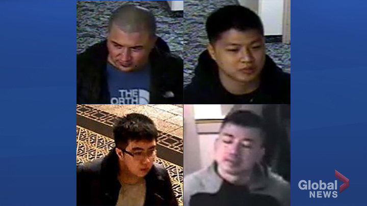 Calgary, Edmonton police searching for four persons of interest relating to 2016 homicides.