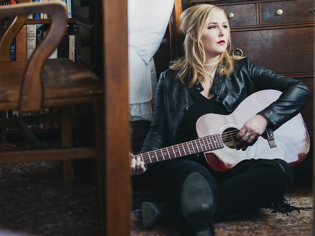 Jessica Mitchell in a publicity shot for her debut album, 'Heart of Glass.'.