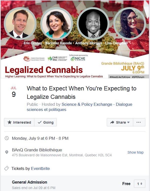 How a serious-minded Montreal cannabis panel fell afoul of Facebook’s censors - image