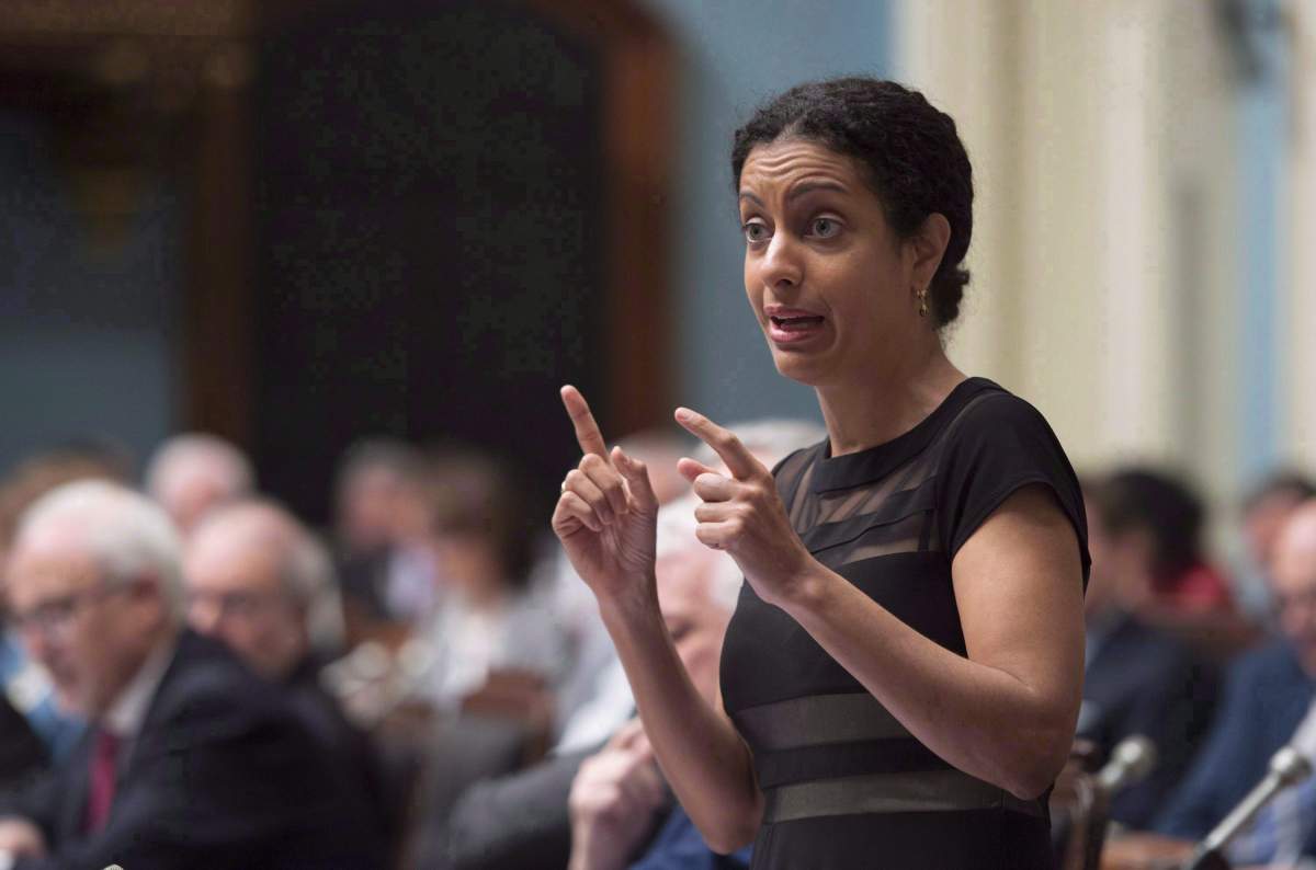 Dominique Anglade officially launched her campaign for the leadership of the Quebec Liberal Party in June.