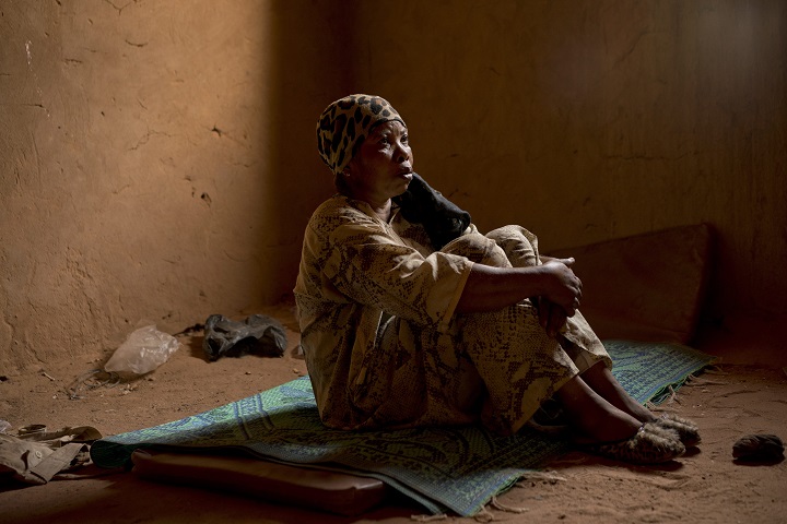 Janet Kamara, from Liberia, was expelled from Algeria and left stranded in the Sahara while pregnant. Her baby did not make it.Al