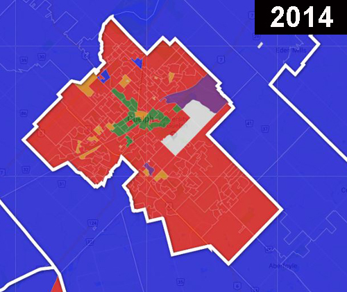 Ontario’s startling election in eight before-and-after maps - image