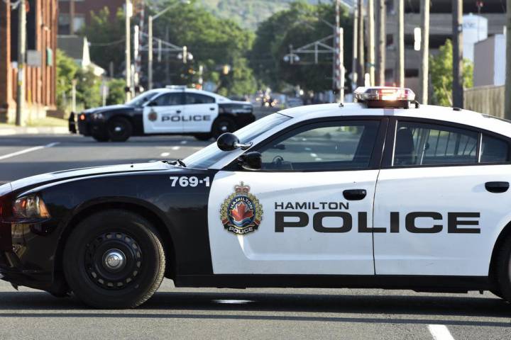 A 24-hour robbery spree in Hamilton has resulted in the arrest of a man.
