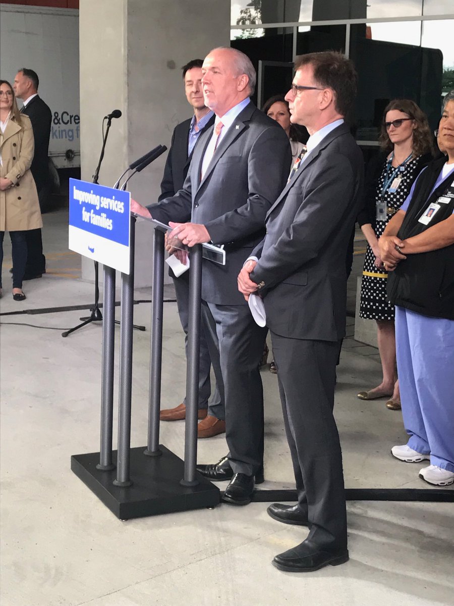 B.C. premier John Horgan announces urgent primary-care centre for Surrey. 