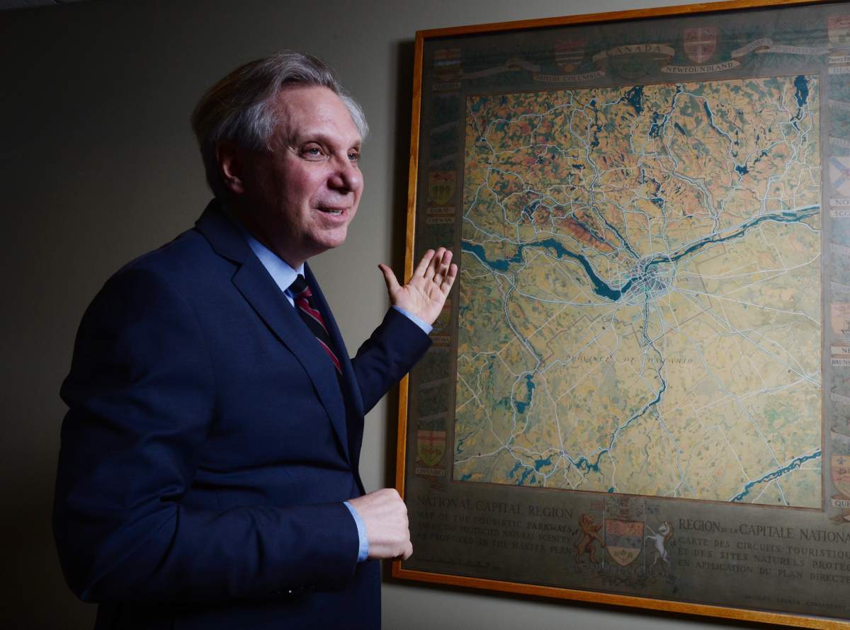 NCC CEO Mark Kristmanson is pictured at the National Capital Commission's headquarters in Ottawa on Tuesday, Jan 12, 2016.