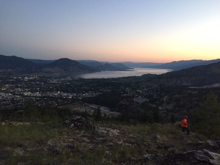 The sweeping view of Monday night’s rescue.