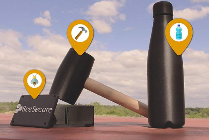 BeeSecure, developed by Saskatoon-based Rivercity Technology Services, is a tracking device and app that could help locate stolen property.