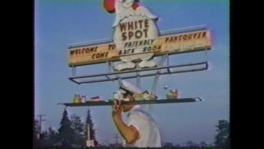 An archival image of White Spot.