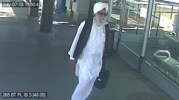 Calgary police are seeking to identify a man alleged to have sexually assaulted a woman on a CTrain on July 7, 2018.