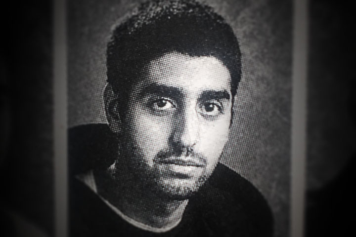 Faisal Hussain is seen in a 2008-2009 Victoria Park Collegiate Institute yearbook photo.