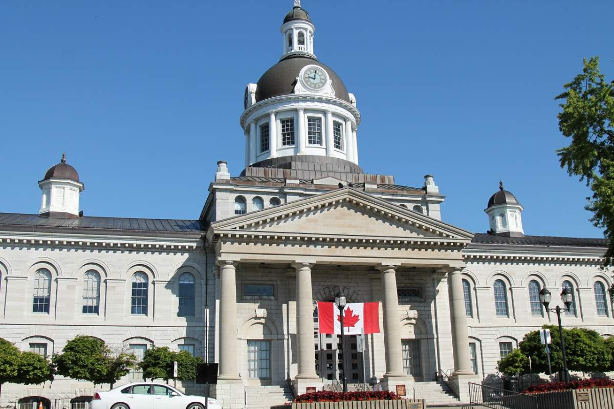 Kingston will be creating a pedestrian-friendly space on Ontario Street in front of city hall this summer.