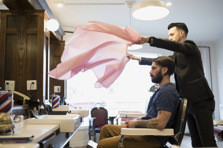 Regina barber post tutorials online to help clients cut hair at home during COVID-19 pandemic.