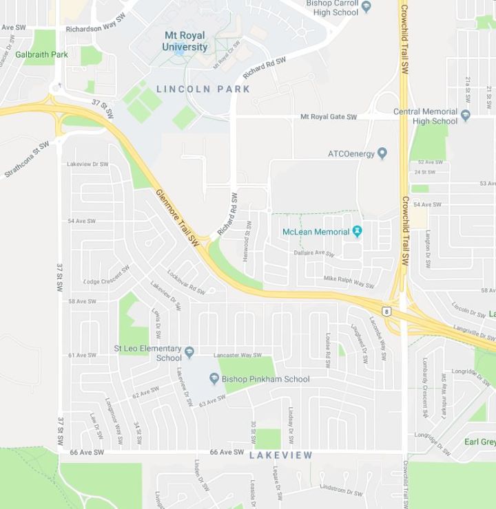 Construction begins on Glenmore Trail S.W between Crowchild S.W. and 37 Street S.W. this weekend.