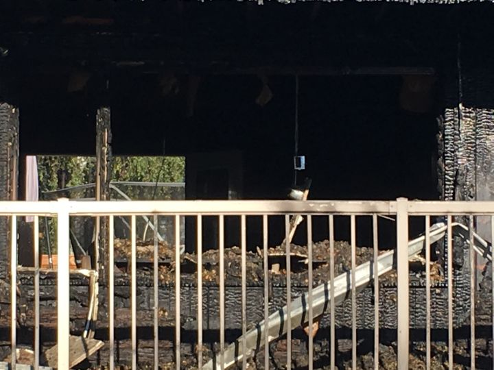 Calgary fire investigates a fire in Glamorgan on July 12, 2018.
