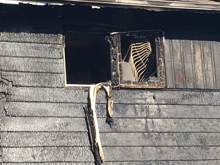 Calgary fire investigates a fire in Glamorgan on July 12, 2018.
