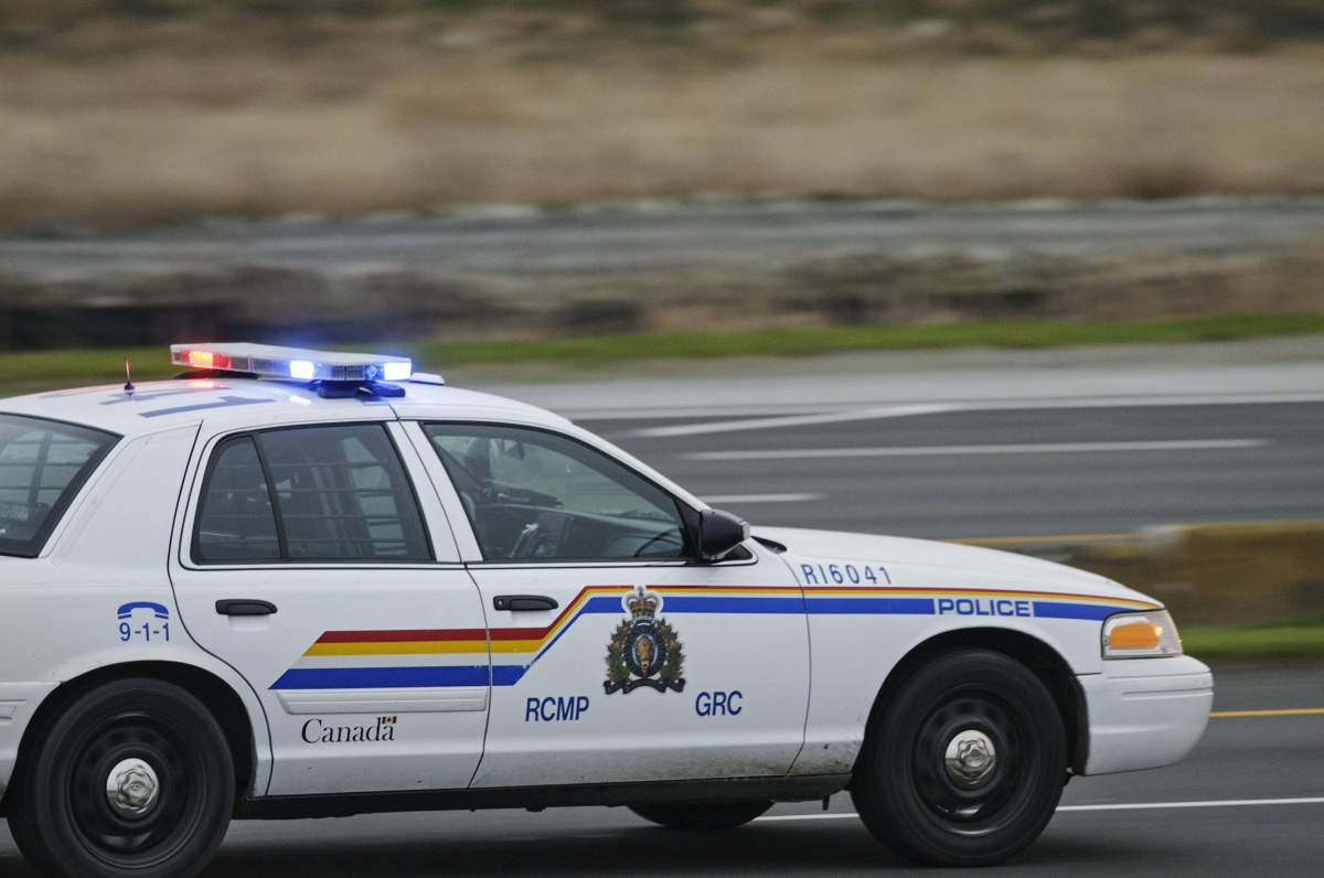 RCMP are investigating after a man robbed Salvation Army in Airdrie Saturday.
