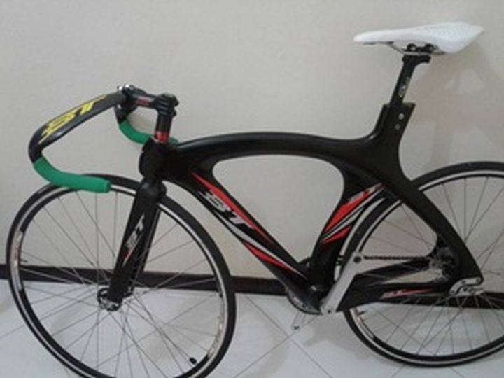 BT track bike.