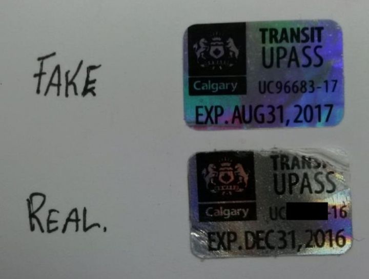 Calgary police have charged a man with trafficking fake Calgary transit passes.