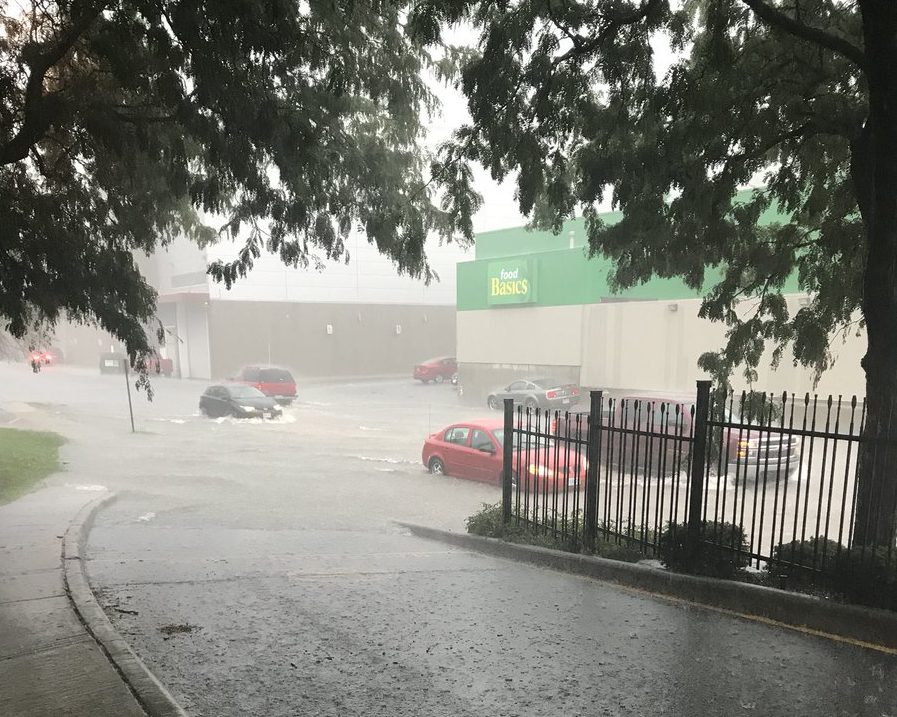 The Cataraqui Region Conservation Authority has issued a flood warning for the Kingston and Brockville regions.