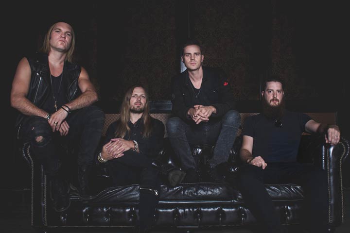 Kurt Dahl (far left) is a lawyer by day, and drummer for One Bad Son by night.