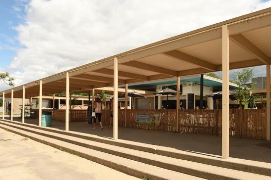 The pavilion at Mooney's Bay Park houses the washrooms and change rooms for the popular local beach – as well as the Baja Burger Shack. The more than 50-year-old pavilion needs a major facelift, the city councillor for the area says.