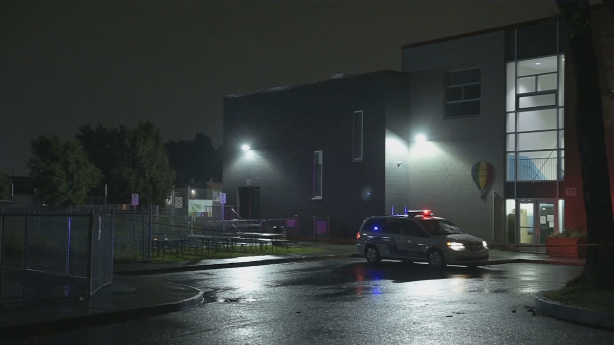 Montreal police found one male victim who had been struck by a bullet in his lower body. Wednesday, August 8, 2018.