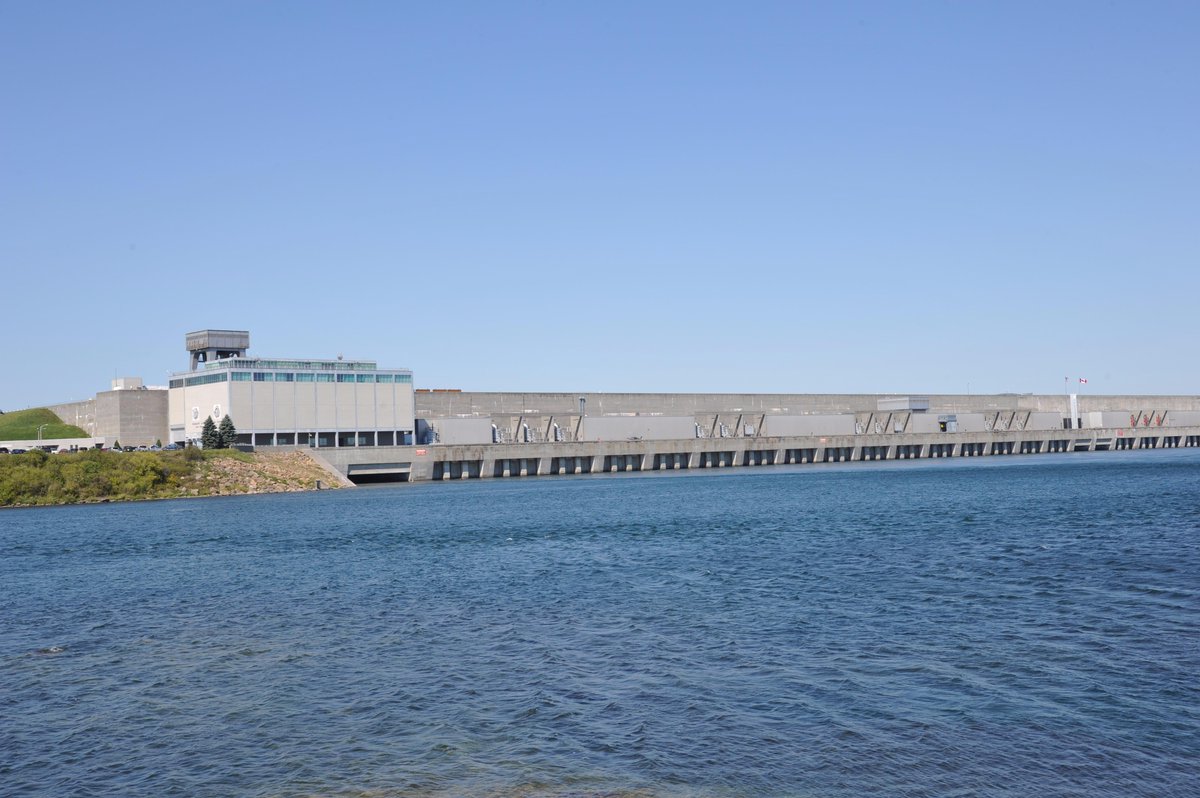 The St. Lawrence-FDR Power Project on the Canadian-American border celebrated its 60th anniversary this year on Sunday. 