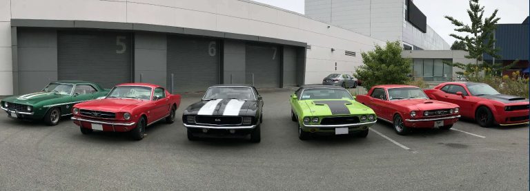 Collector cars valued at about $350,000 seized as a part of the investigation.