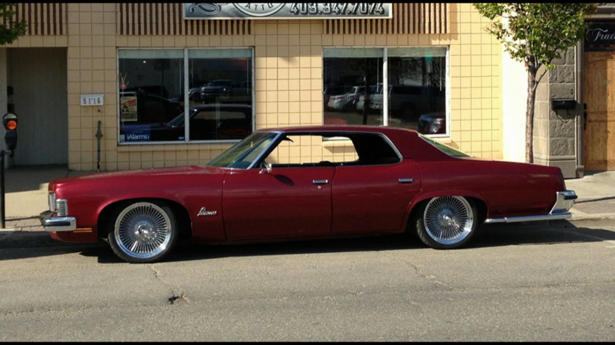 The vintage car auctioned off in Red Deer to support Brent and Nicole Keryluke’s children.