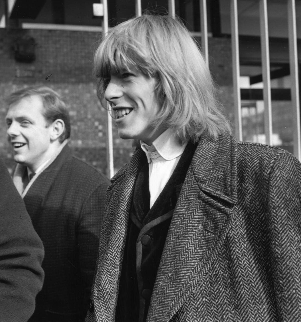 David Bowie, then still known as Davy Jones, at BBC TV Centre, London, March 1965.