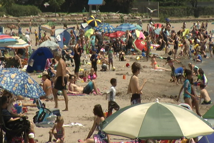 Victoria Park Beach is one of the major tourist attractions in Cobourg.