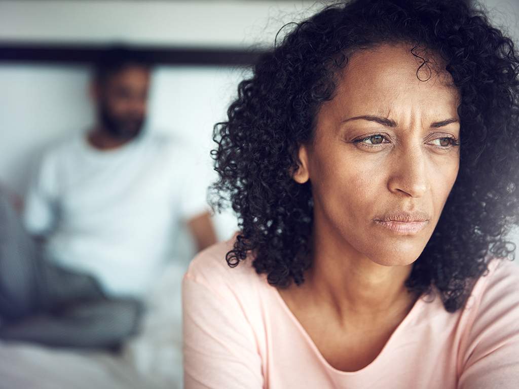 People who are experiencing dementia may became apathetic or withdrawn, much like those suffering from a mood disorder.