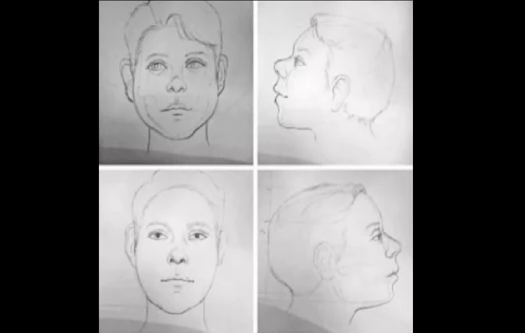 Over the years, police have worked with sketch artists to draw what the boys could have looked like at the times of their deaths.