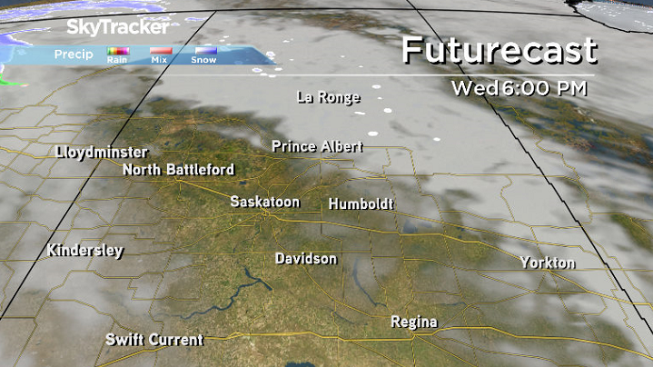Clear conditions will move in just in time for trick-or-treaters to head out Halloween night.
