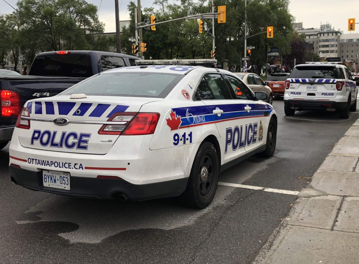 An Ottawa police vehicle.