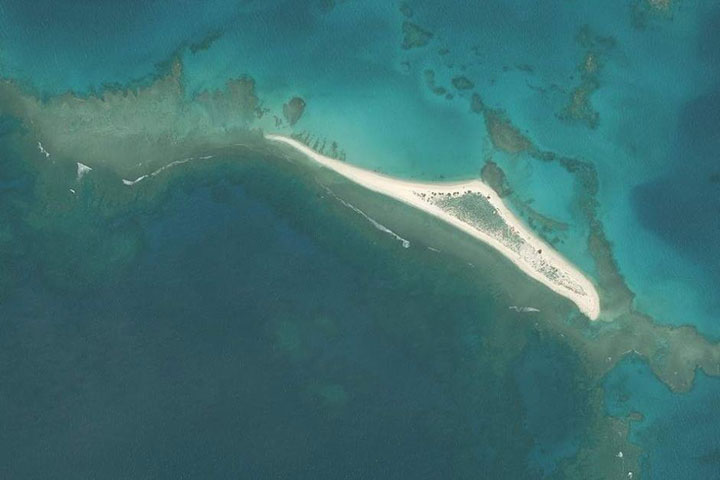 East Island, which is part of French Frigate Shoals in Hawaii’s Northwestern islands, pictured in May 2018.