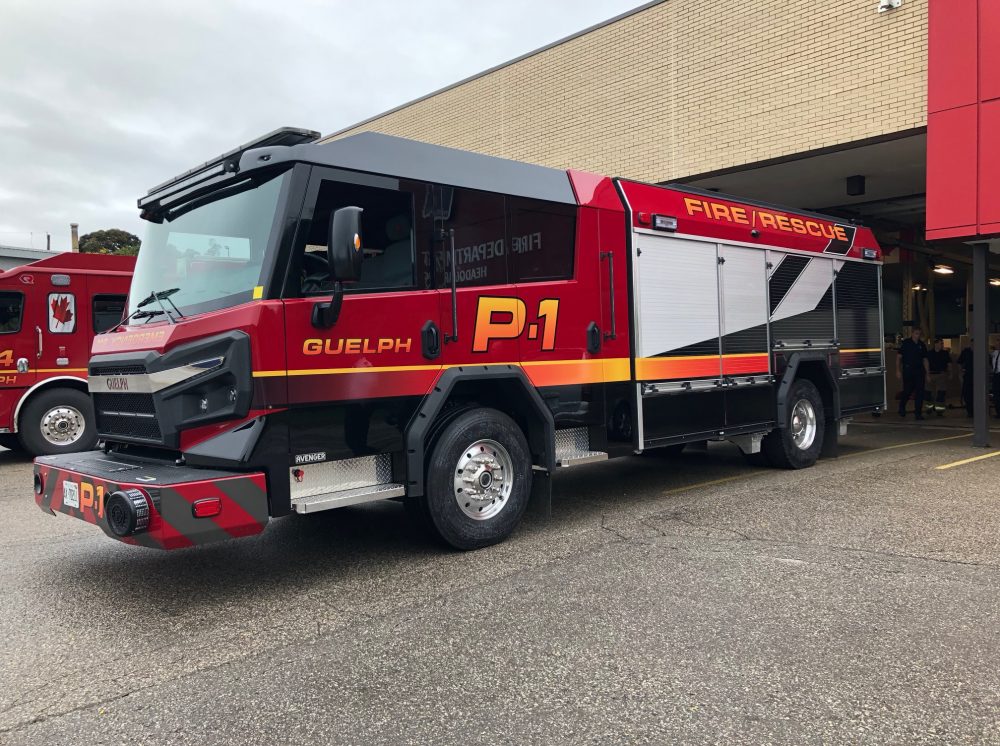 Guelph fire truck.