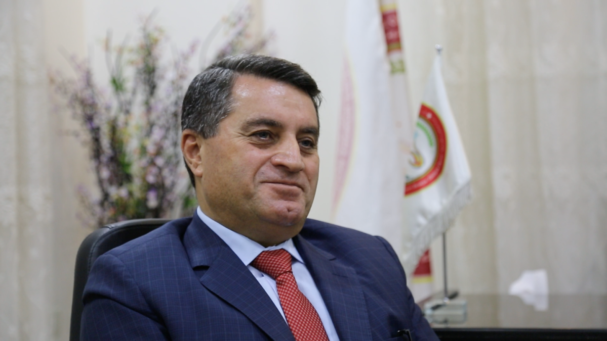 Abdulkarim Omar, co-chair of Foreign Affairs for the Democratic Self-Administration of North Syria.