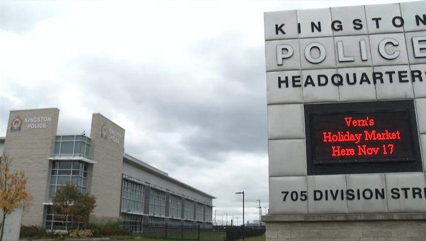 Kingston police say a man who had previously threatened to burn down his apartment building had a can of gas delivered to his unit.