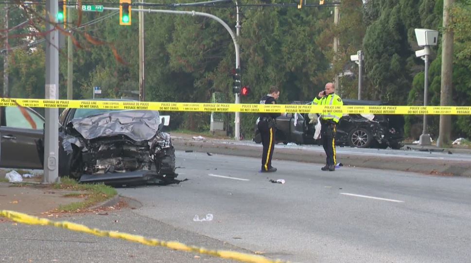 The crash happened just after 4 a.m on Sunday. 