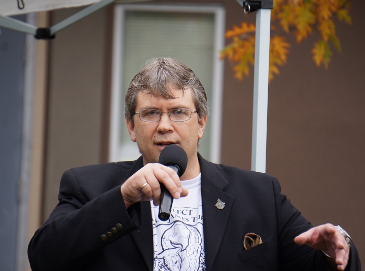 William Turnbull says the biggest issue in Kamloops is jobs.