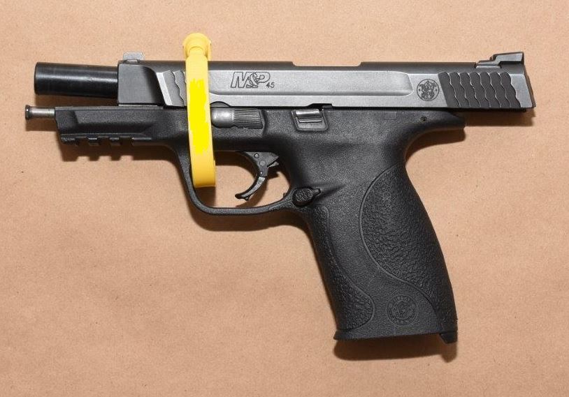 Brantford Police have seized two firearms from a home on Wellington Street. 